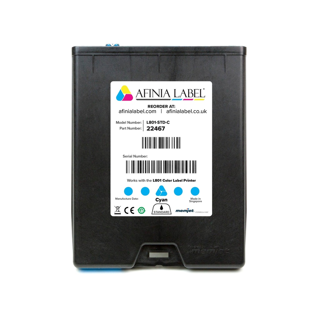 Afinia L801 Standard Ink - Cyan
